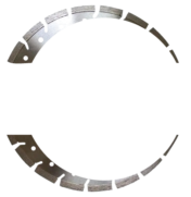 National Concrete Cutting Inc. logo - white